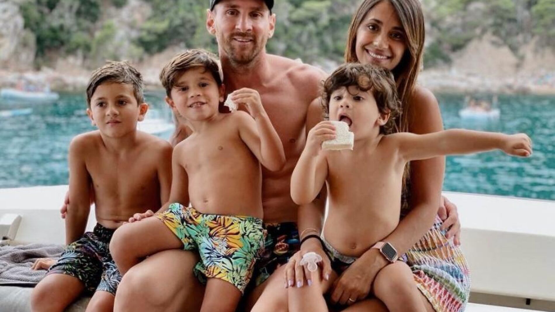 Antonella Roccuzzo as es la familia que ha creado junto a Messi