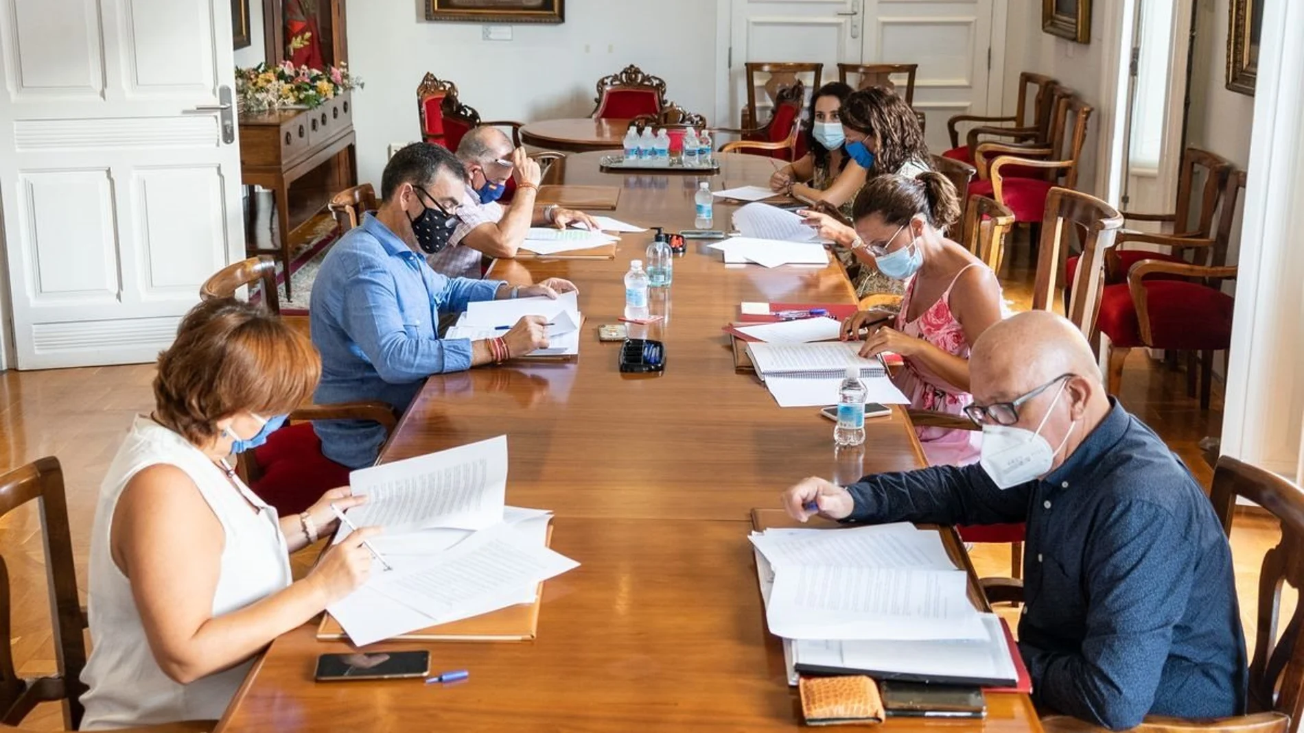 Junta de Portavoces del Ayuntamiento de Cartagena