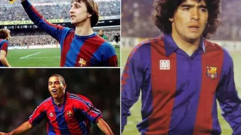 Cruyff, Maradona y Ronaldo, entre otros, salieron por la puerta de atrás del Barça
