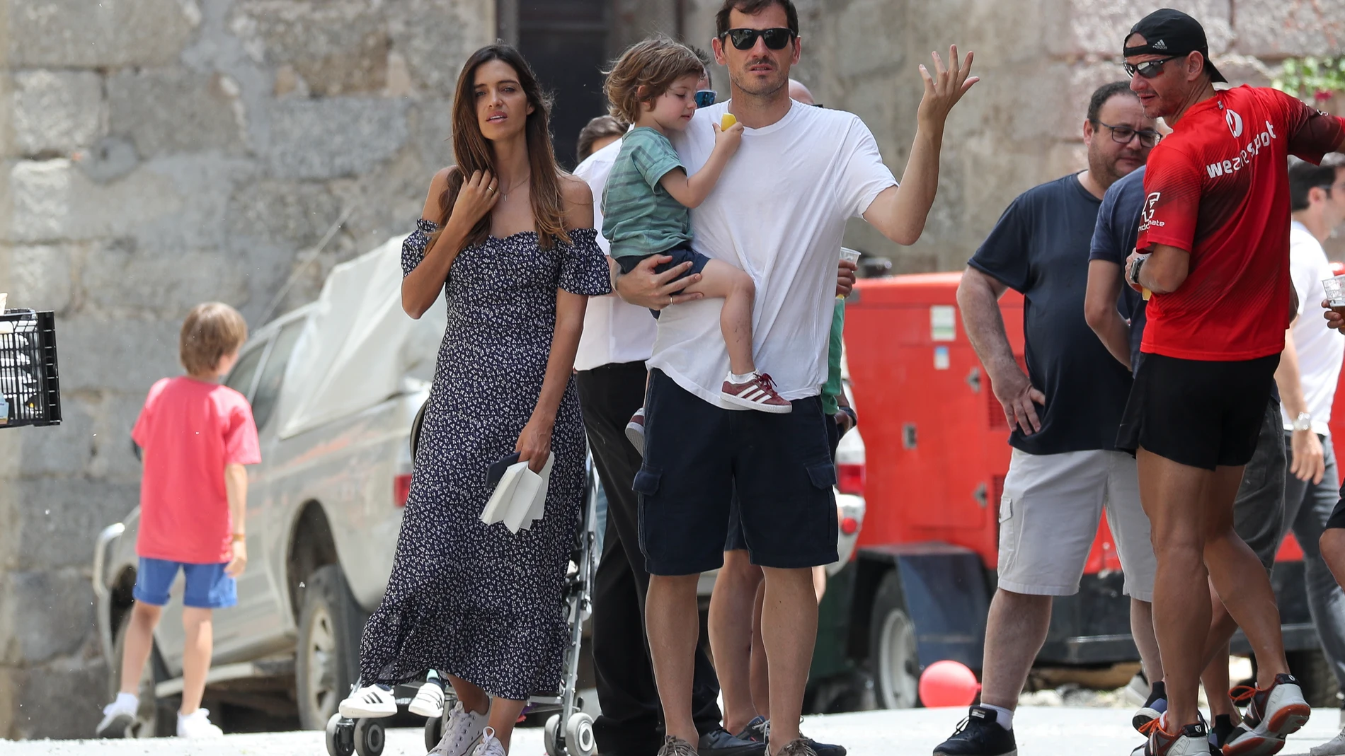 Sara Carbonero e Iker Casillas con en Navalacruz en 2019