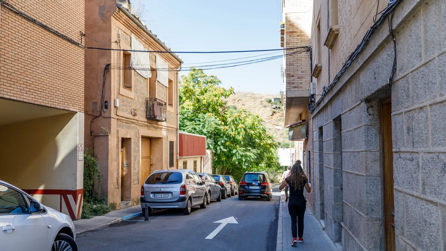 Fotografía de la vivienda donde ocurrieron los hechos