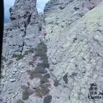  Rescatan a una escalador herido en los Riscos del Bollo (Ávila)