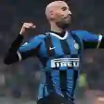 Borja Valero con el Inter de Milán
