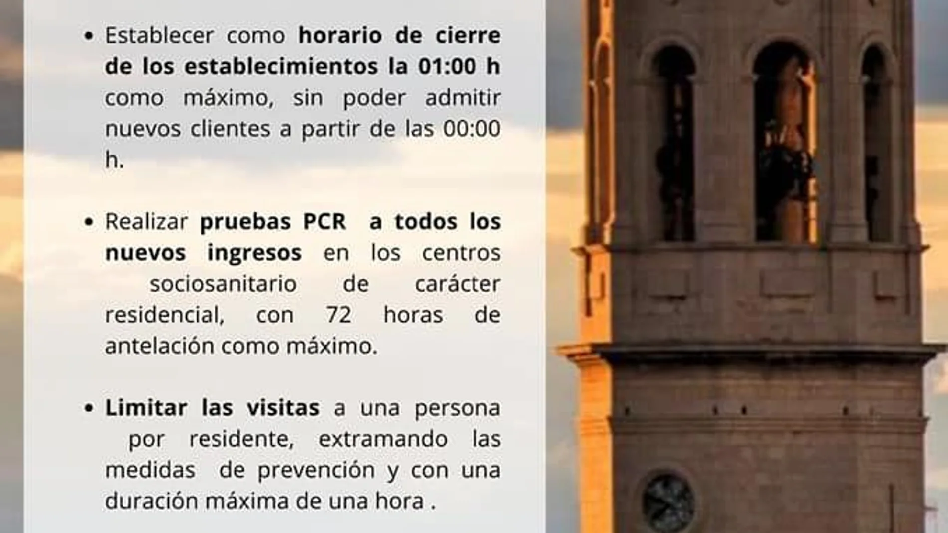 Imagen del bando municipal distribuido por el Ayuntamiento el pasado 21 de agosto
