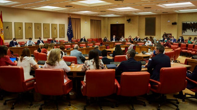 Reunion de la Diputación Permanente del Congreso de los DiputadosPlano General