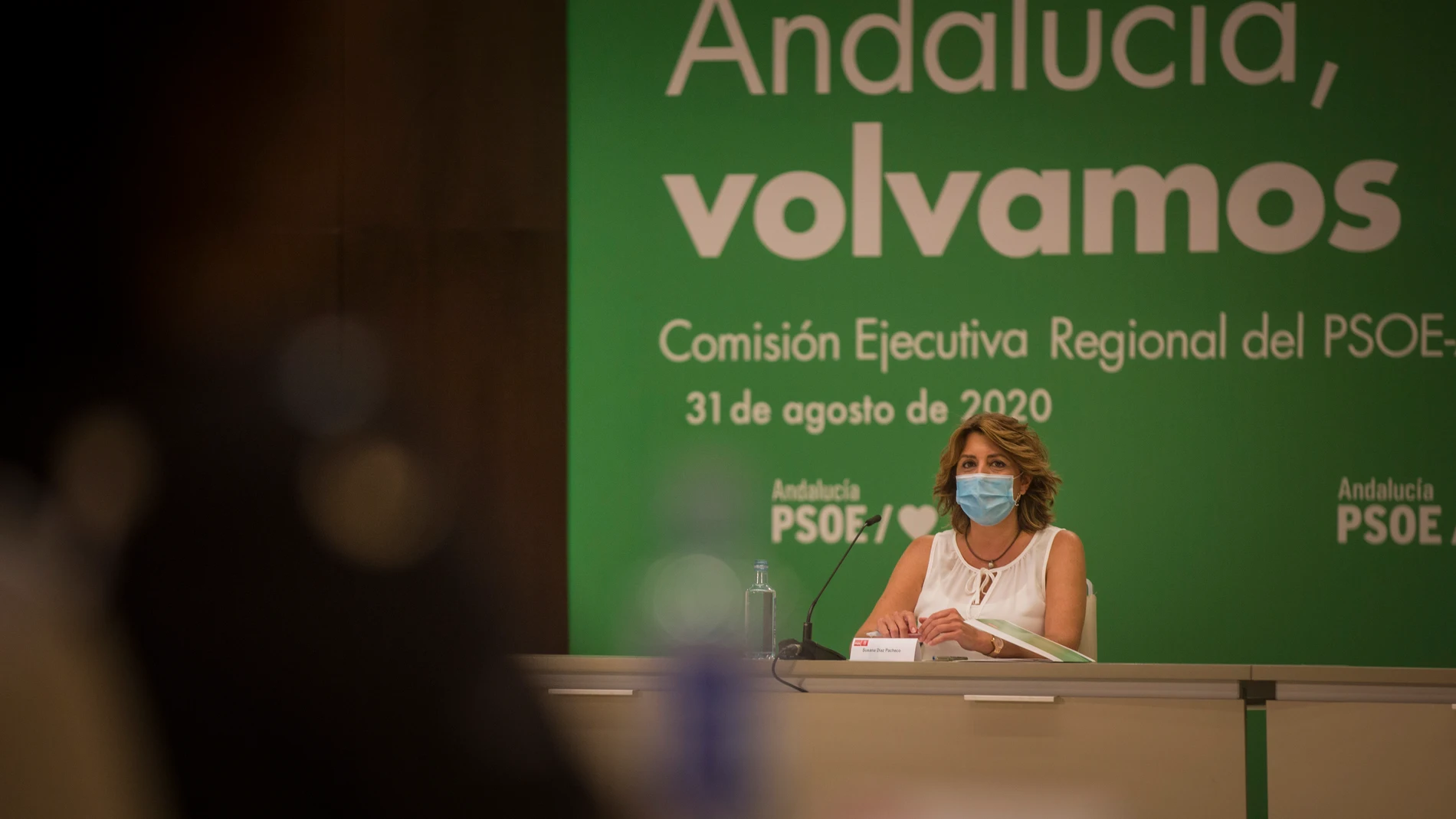 Susana Díaz participa en la reunión de la Comisión Ejecutiva Regional