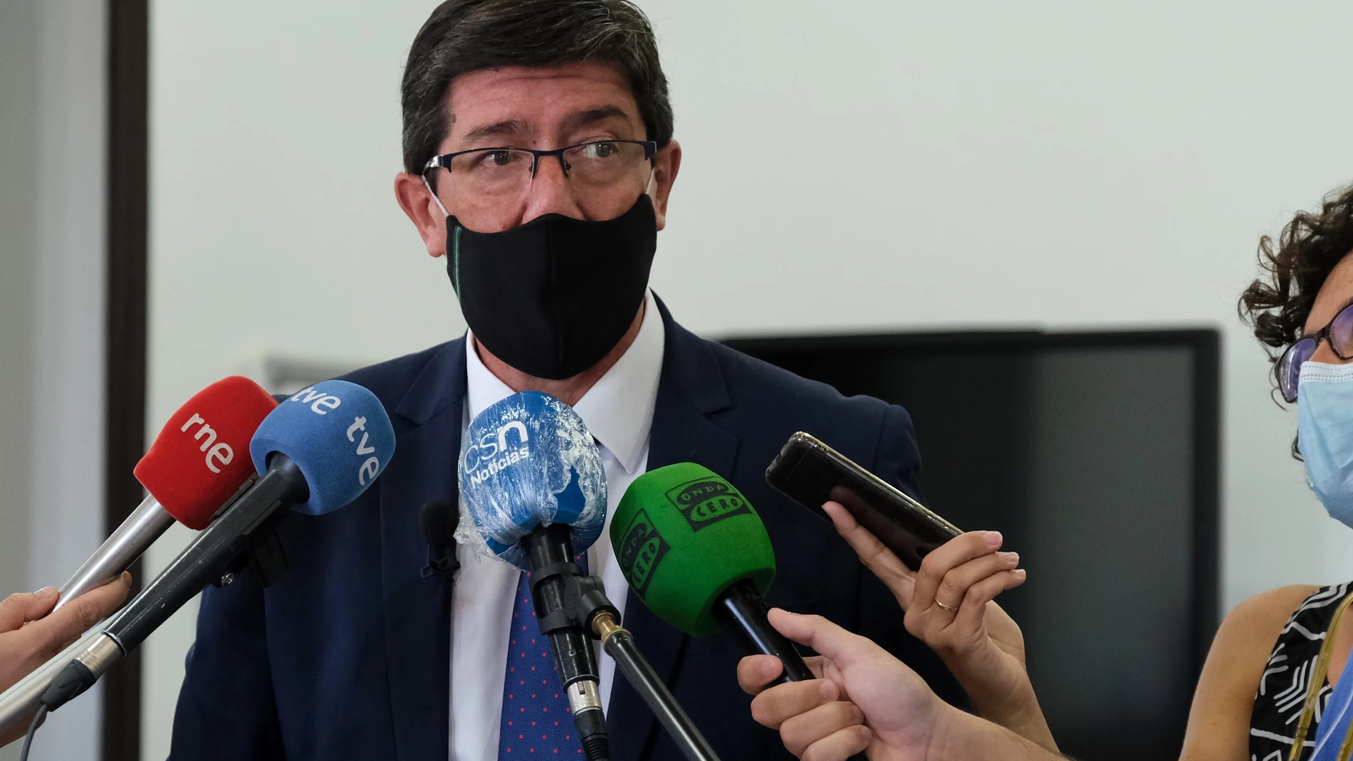 Juan Marín se reúne con el presidente del Tribunal Superior de Justicia en Andalucía