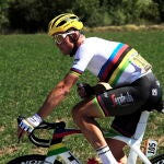Mads Pedersen es el actual campeón del mundo de ciclismo
