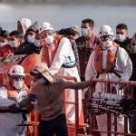 Salvamento Marítimo ha rescatado a unos 33 kilómetros al sur de Gran Canaria a tres nuevas pateras