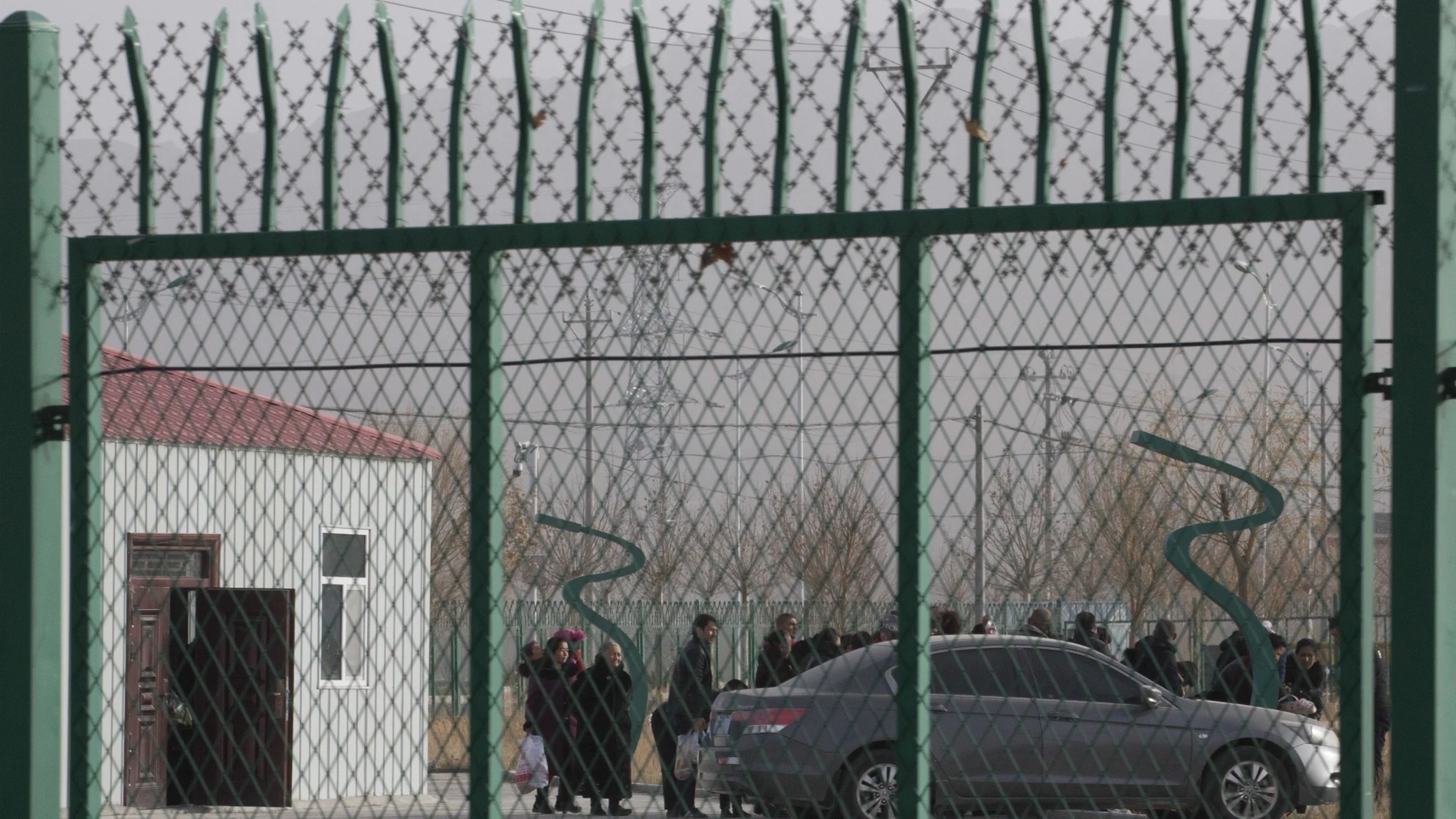 Centro de "reeducación" en la región de Xinjiang