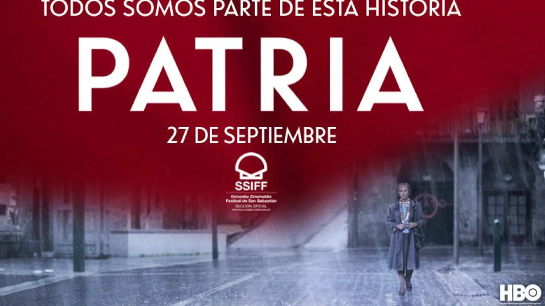 Segundo cartel promocional de "Patria"