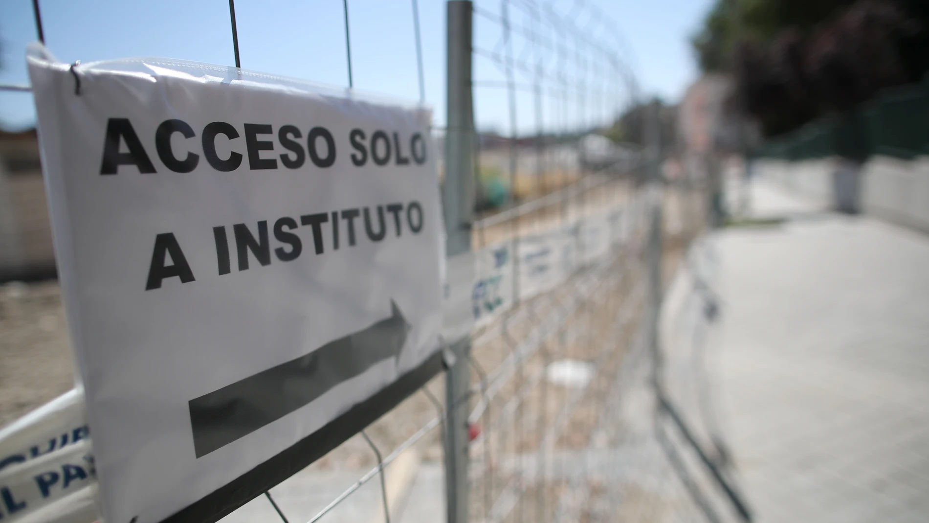 Las obras de urbanización Mahou-Calderón dificultan el acceso a colegios