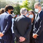 Los Reyes acuden al tanatorio para darle el pésame a la familia de Jaime Carvajal, en Tres Cantos (Madrid) a 4 de septiembre de 2020REY FELIPE;REINA LETIZIA;TANATORIO;JAIME CARVAJAL;04 SEPTIEMBRE 2020José Ramón Hernando / Europa Press04/09/2020