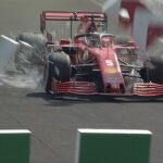 Vettel hizo lo que pudo después de quedarse sin frenos