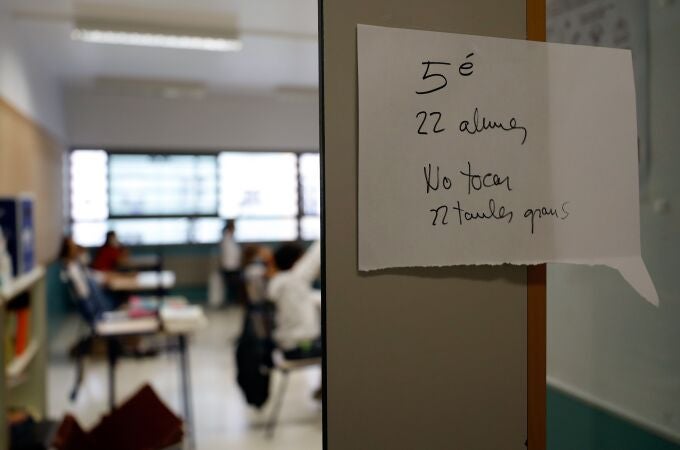 Los profesores valencianos denuncian la falta de información ante el inicio de las clases mañana lunes