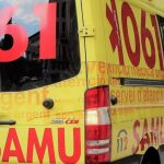 Imagen de archivo de una ambulancia del SAMU 061