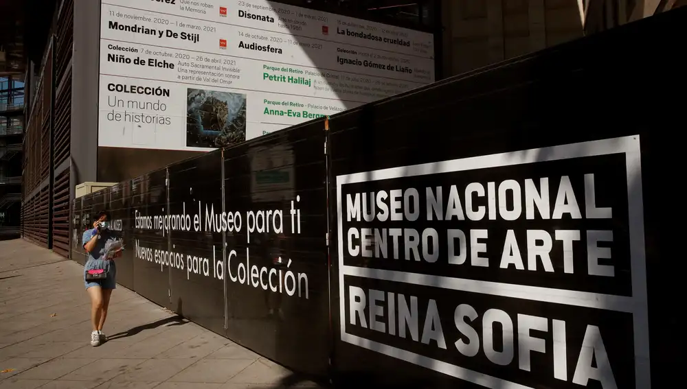 Vista de la fachada del Museo Reina Sofía