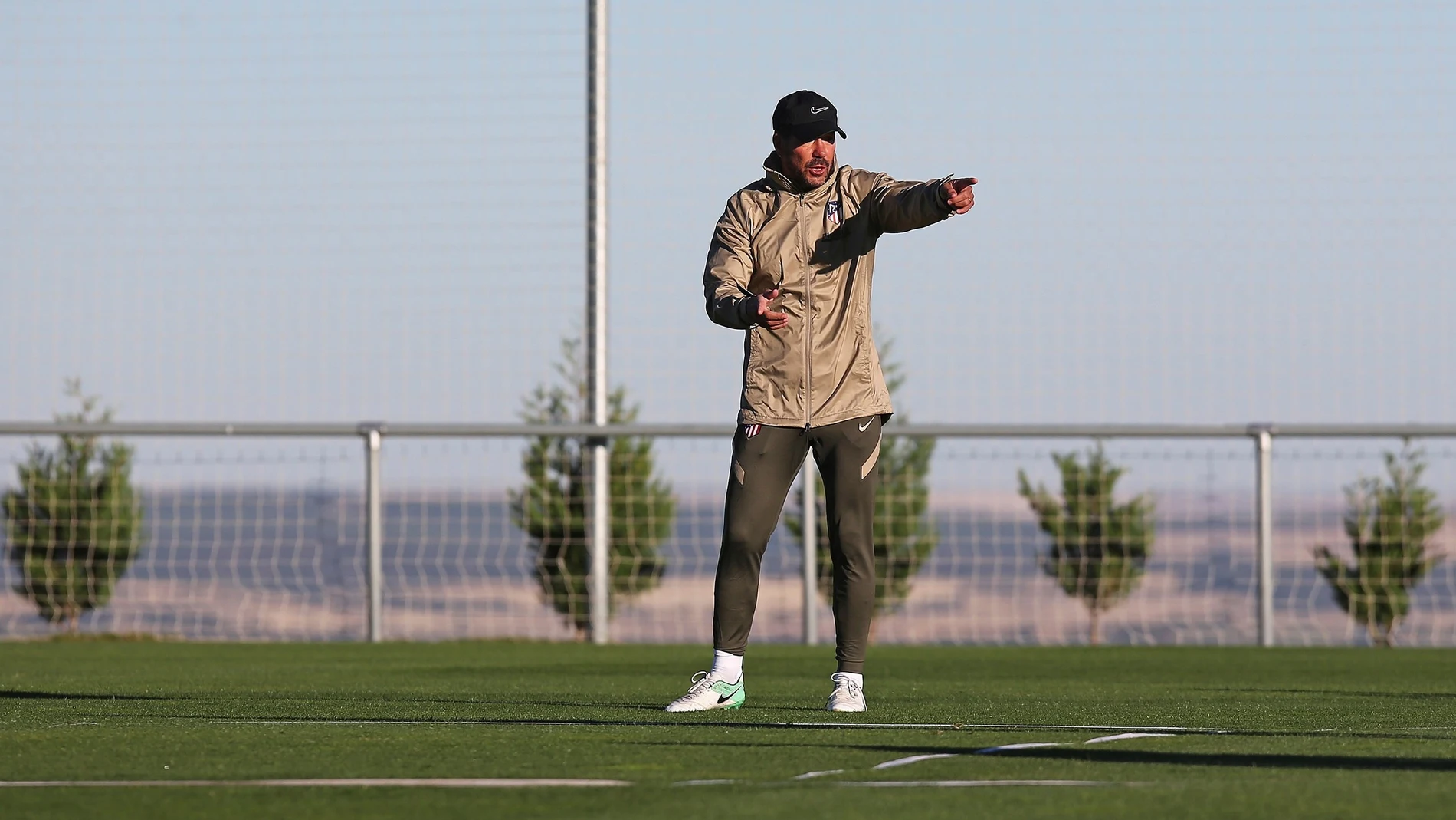 Entrenamiento del Atlético de Madrid