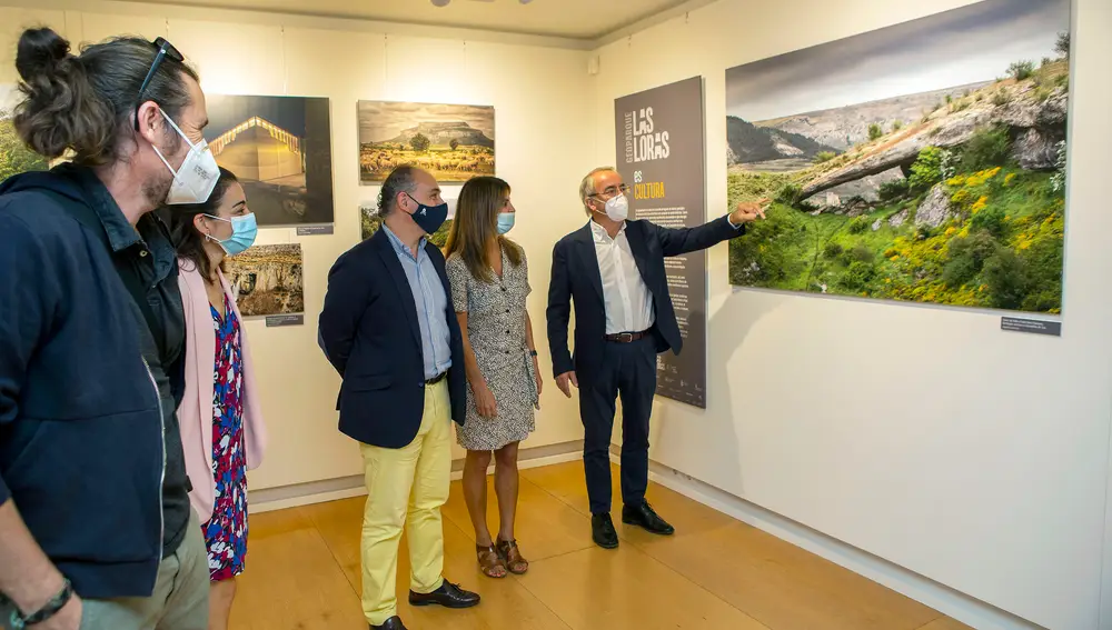 Inauguración en Aranda de Duero de la exposición ‘Geoparque de la Unesco Las Loras: un patrimonio natural y cultural de relevancia internacional’, organizada por la Fundación ‘VIII Centenario de la Catedral. Burgos 2021’