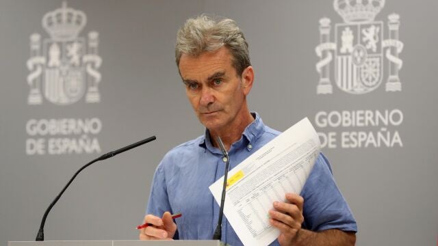 El director del Centro de Coordinación de Alertas y Emergencias Sanitarias, Fernando Simón
