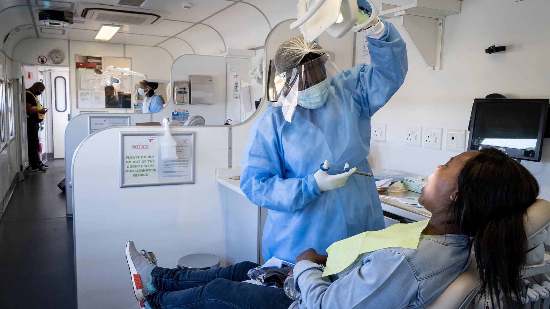 South Africa Covid-19 Coronavirus health train