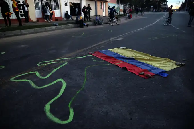El abogado víctima de la brutalidad policial en Colombia