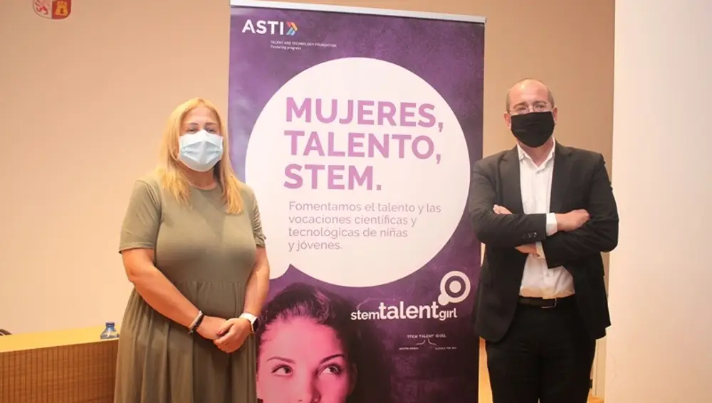 Yolanda de Gregorio y Roberto Arranz presentan el proyecto STEM Talent Girl.EUROPA PRESS.11/09/2020
