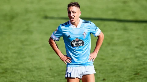 Emre Mor con el Celta de Vigo.