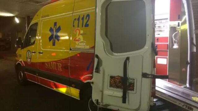 Una ambulancia del Samur