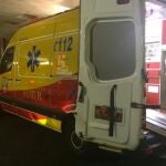 Una ambulancia del Samur