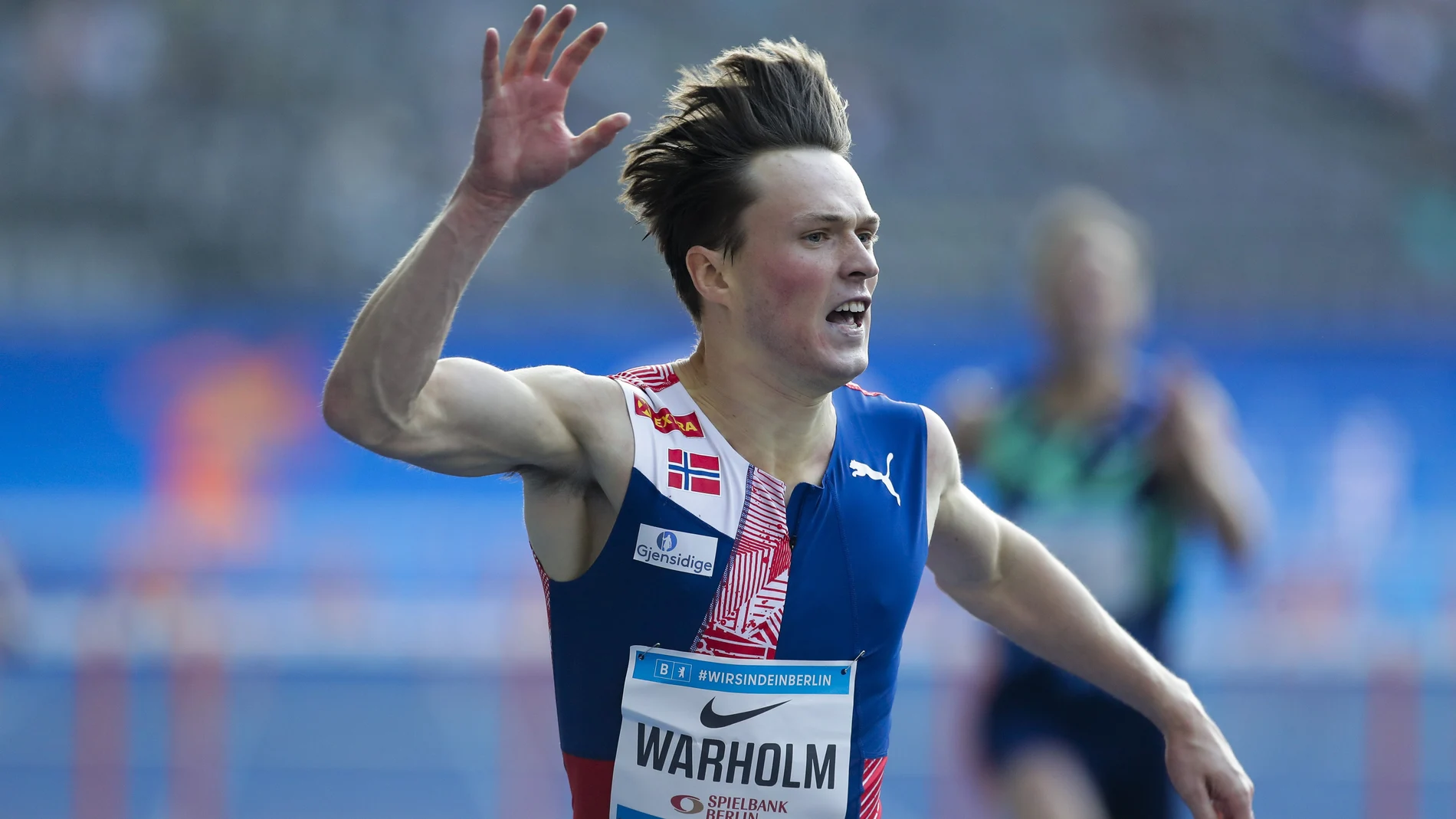 Karsten Warholm, en una imagen de archivo, ha hecho historia con su récord en 400 vallas