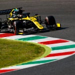 El Renault de Daniel Ricciardo fue cuarto en el Gran Premio de la Toscana