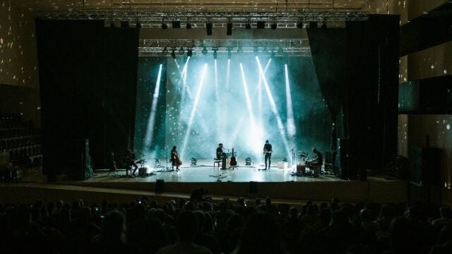 Imagen de un concierto en la antigua normalidad