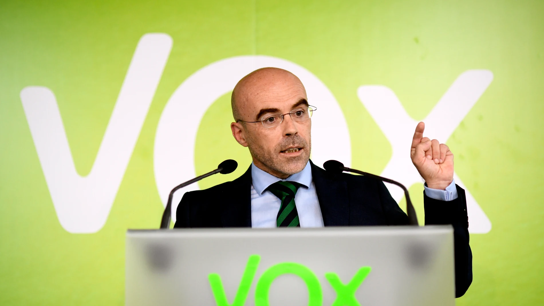 El eurodiputado de Vox y vicepresienta del comité de acción política del partido, Jorge Buxadé