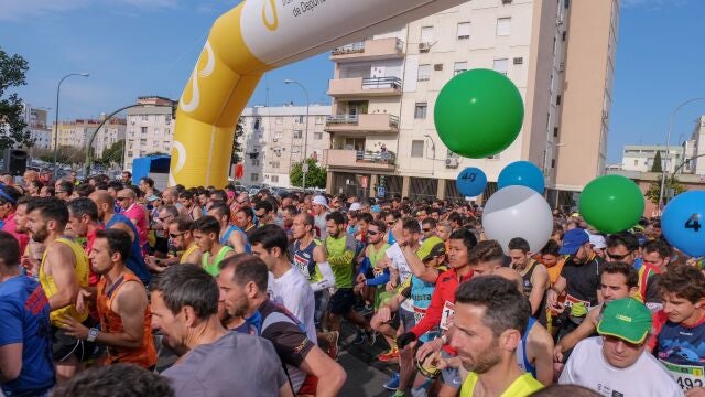 Imagen de archivo de la carrera popular Sevilla 10