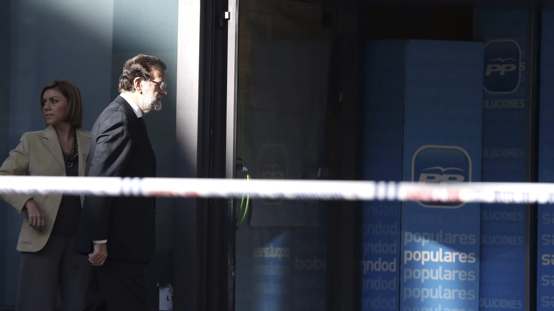 Rajoy entra en la sede del PP en una imagen de archivo