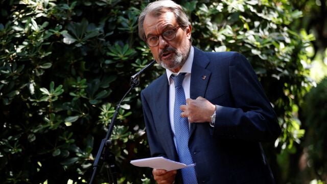 El expresidente de la Generalitat Artur Mas, ahora militante de base del PDeCat.