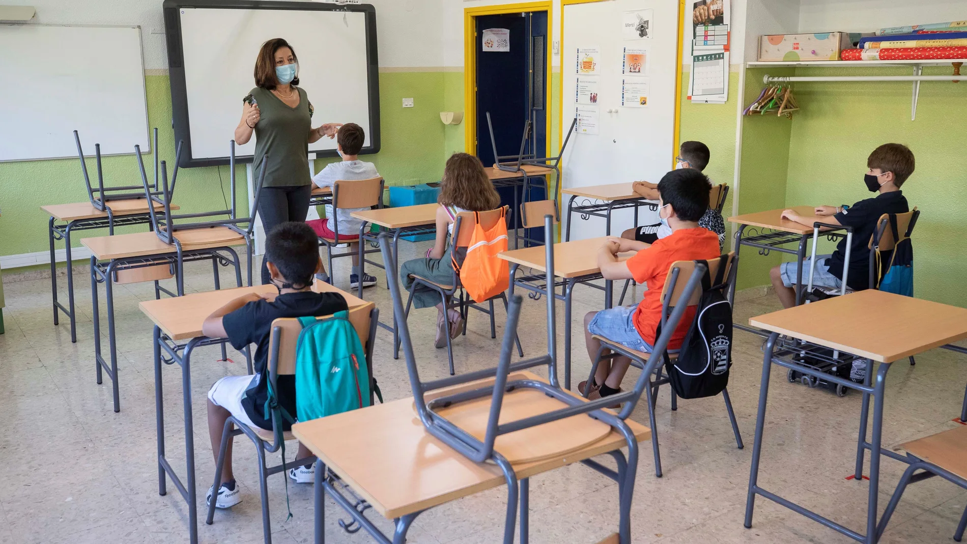 Inicio curso escolar en Murcia