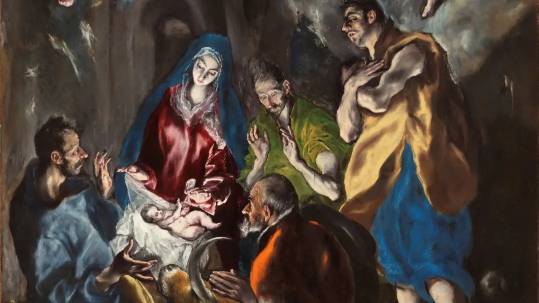 &quot;Adoración de los pastores&quot;, de El Greco