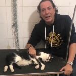 Pipi Estrada se despide de su gato Trapito