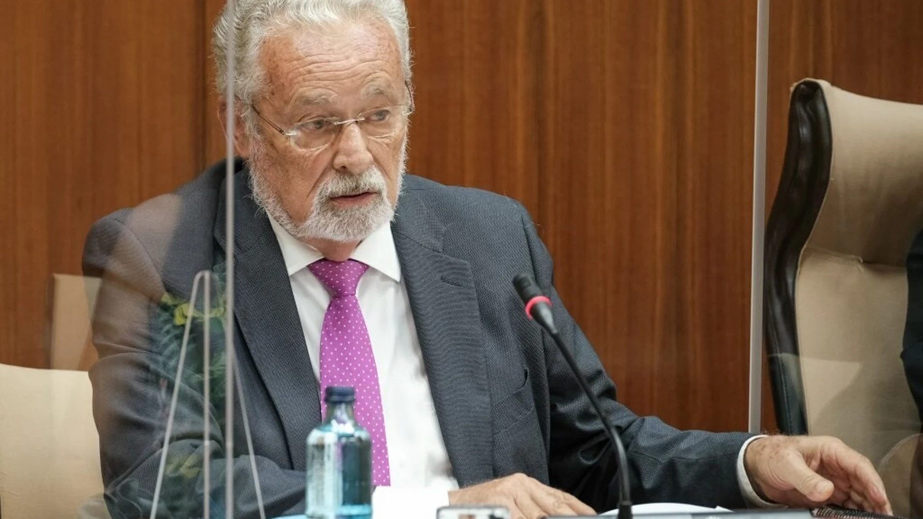 El Defensor del Pueblo Andaluz, Jesús Maeztu, en comisión parlamentaria