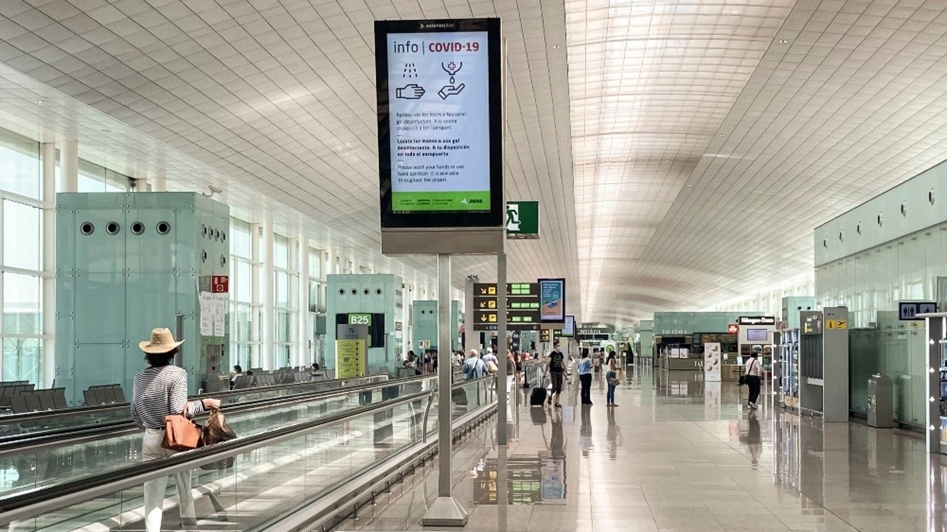 Terminal del aeropuerto de Barcelona-El Prat