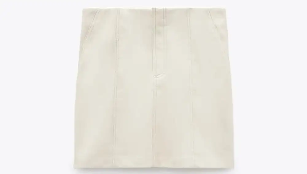 Minifalda de Zara.