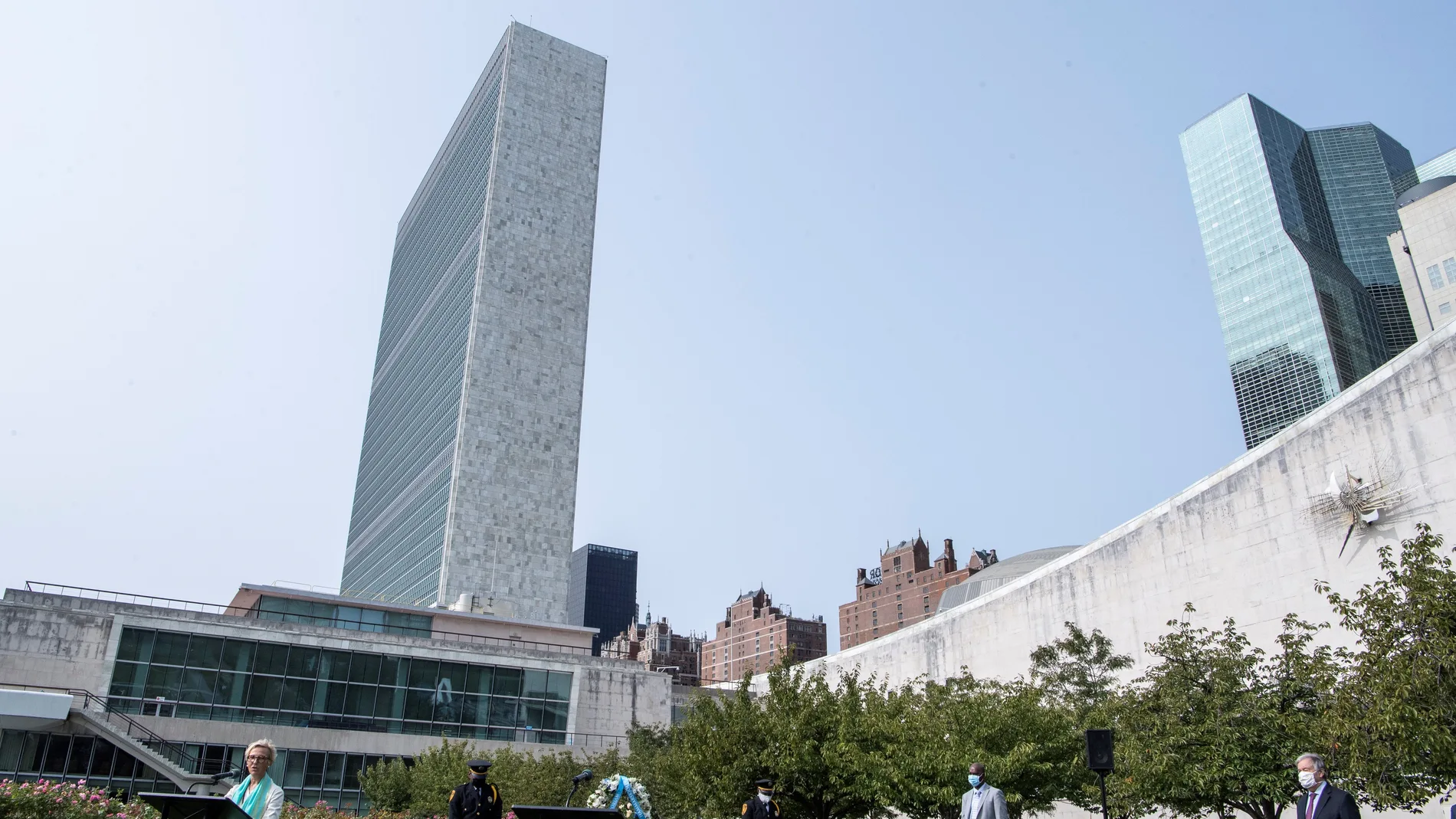 Sede general de la ONU, en Nueva York