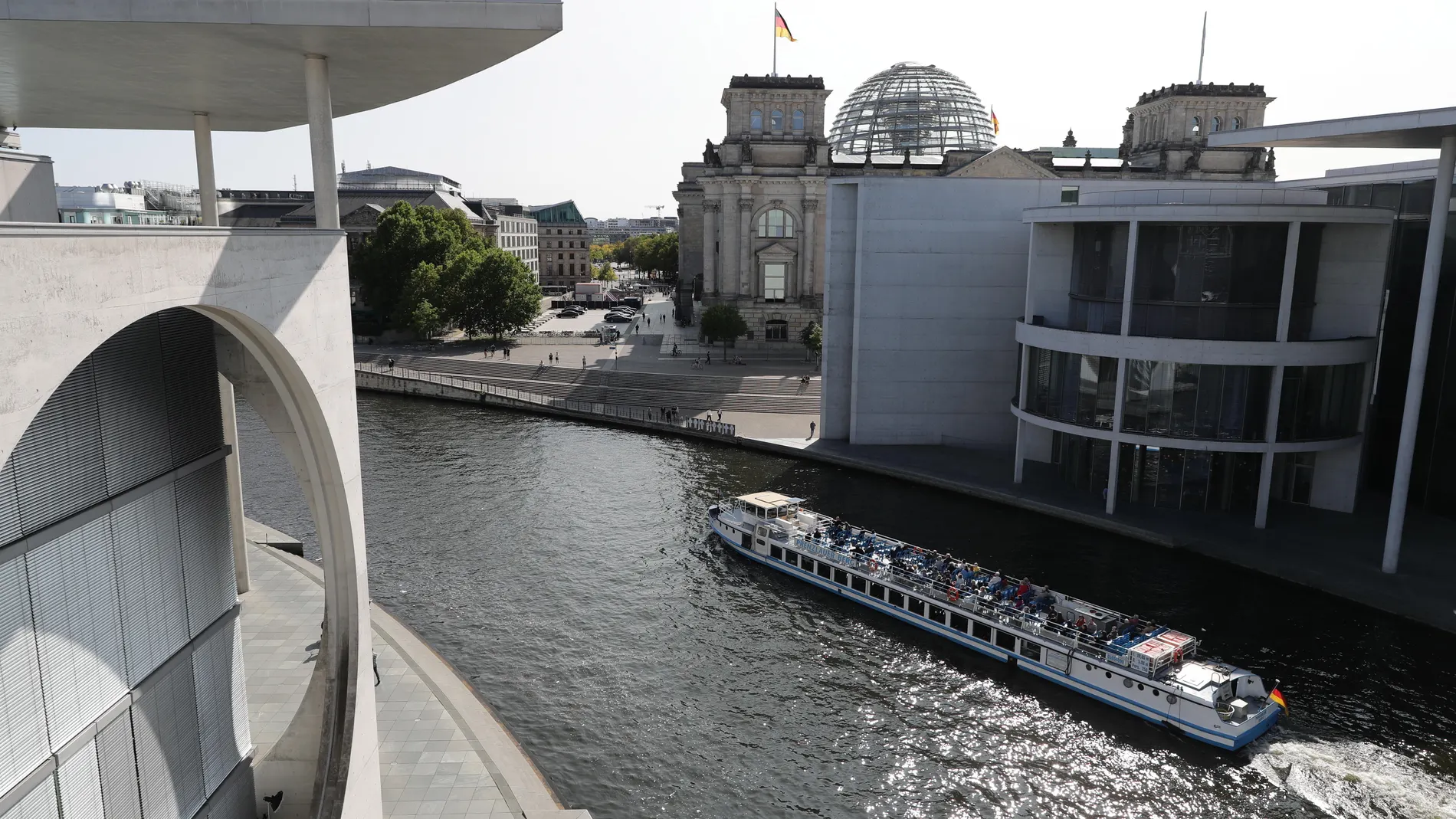 Vista del Bundestag la semana pasada