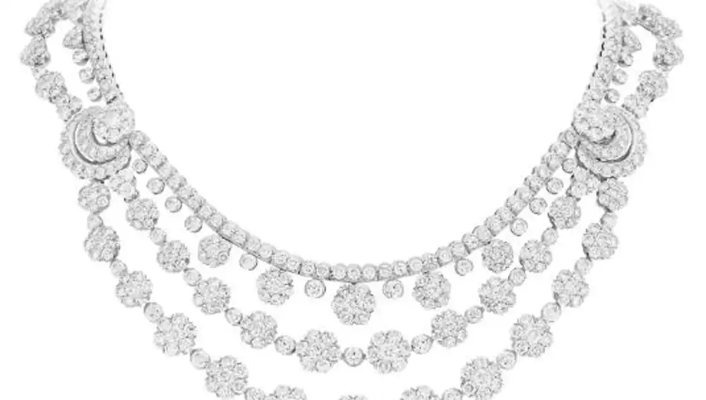 Collar: Snowflake transformable necklace - Van Cleef & Arples