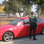 La Guardia Civil recupera un vehículo robado