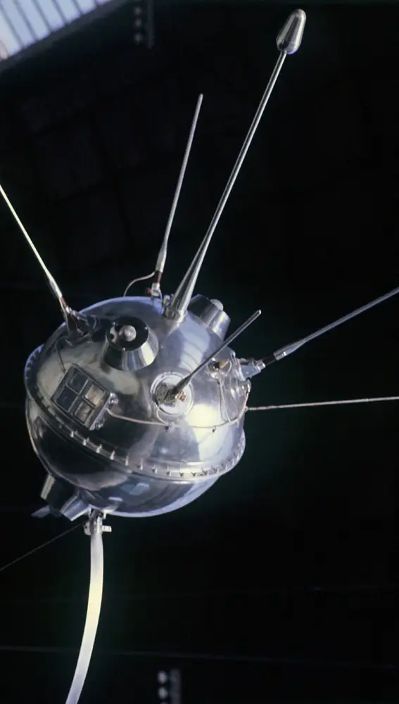 Imagen de la sonda soviética no tripulada Luna 2
