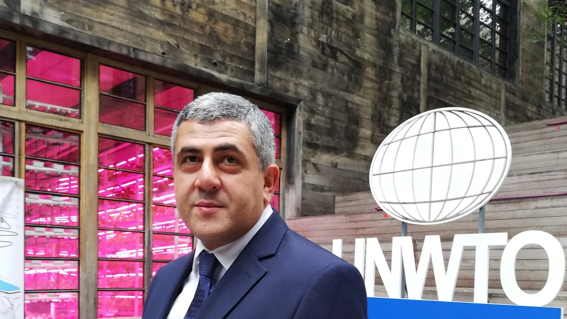 Zurab Pololikashvili, actual secretario general de la Organización Mundial del Turismo (OMT), que aspira a revalidar su cargo el próximo 19 de enero en Madrid,