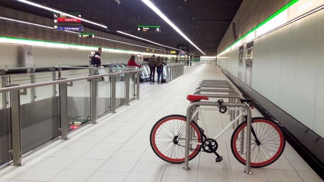 Las bicicletas podrán transportarse por las escaleras eléctricas